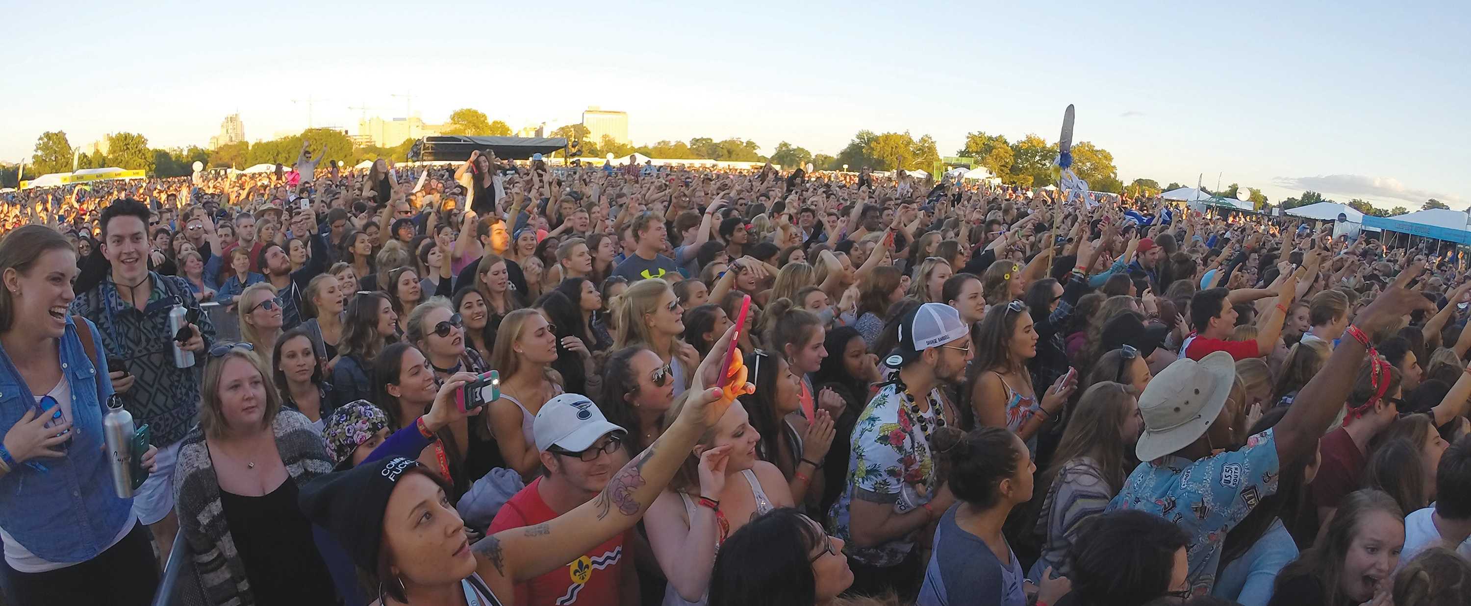 Photo by Phil Brahm The Crowd at the 2015 Loufest