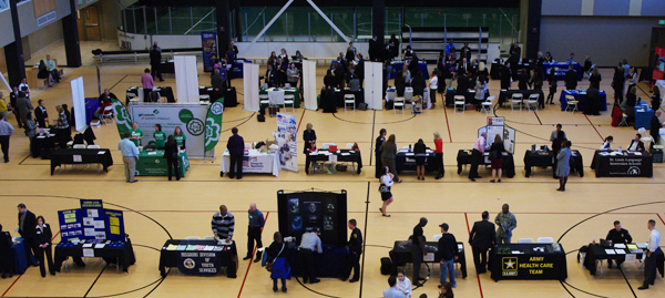 From Feb. 21-24, Lindenwood will be hosting its Career Fair Week, giving students and alumni the opportunity to talk to potential employers. Photo courtesy of Lindenwood University.