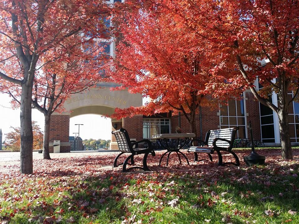 Photo by Christie Sielfleisch A beautiful fall day at LU