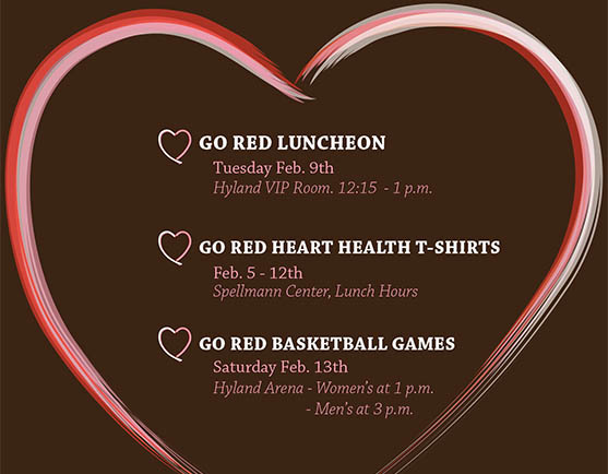 LU goes heart healthy for Go Red Week