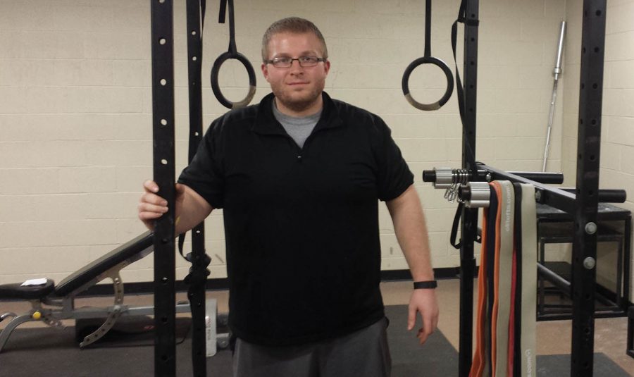 Photo by Brendan Ochs
Ron Heator is a competitive power lifter teaching at LU
