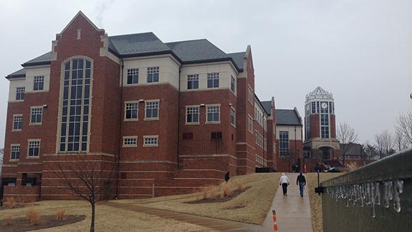 A cloudy day at Lindenwood in St. Charles