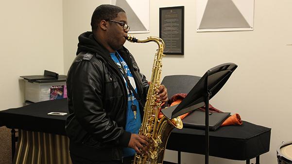 Music education student records jazz album to overcome grief