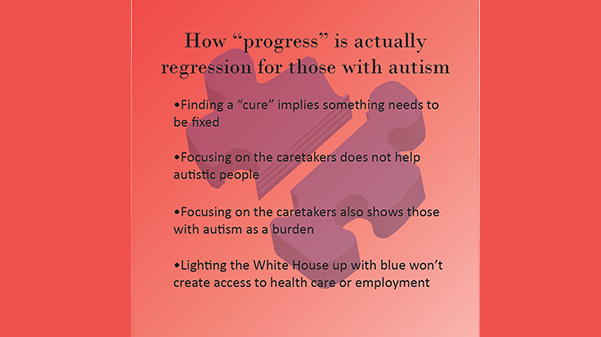 Regression for autism masked as progress