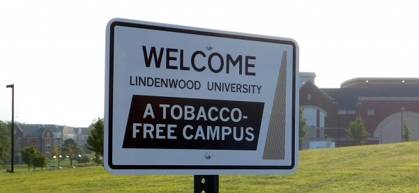 Lindenwood University became a tobacco free campus on Aug. 1 as the second phase of a campus-wide tobacco ban policy. Photo by Kat Owens. 