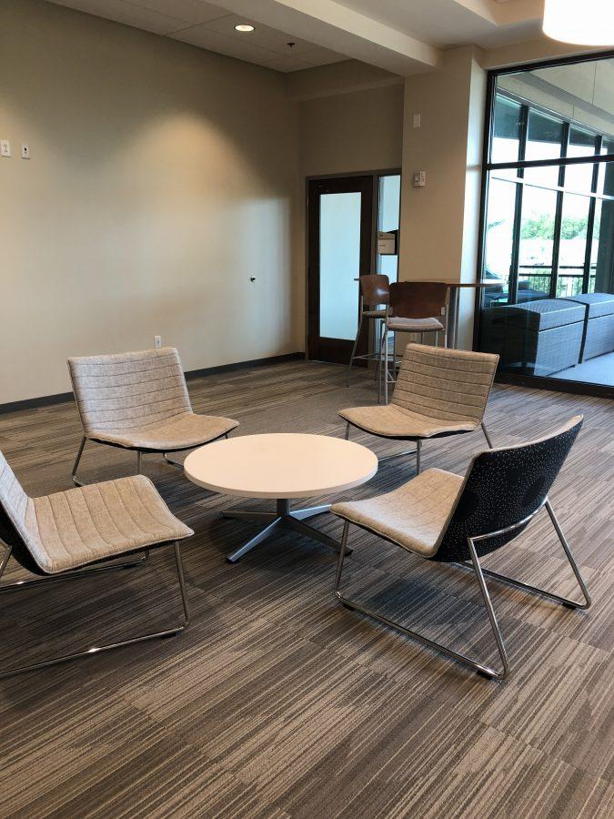 On the third floor in the LARC, there is a study paradise. Filled with low chairs and high tables alike, this place is a haven for studying students looking to get some work done in between classes or throughout the day. 