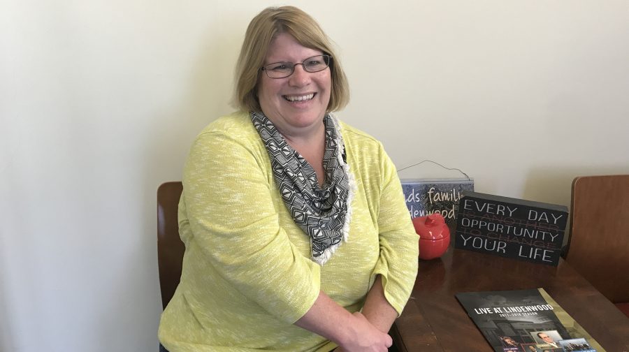 Early Childhood Education Professor Kelly Hantak has been a full-time teacher at Lindenwood for almost three years. She said she values working with students. <br> Photo by Megan Courtney 