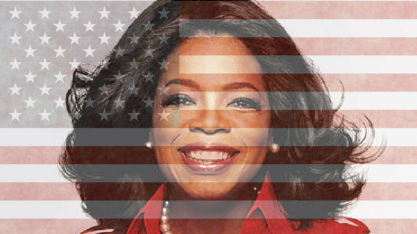 While celebrities, like the pictured Oprah Winfrey, can make this country a better place to be, they should not aim to do so from the Oval Office.  Graphic by Kearstin Cantrell
