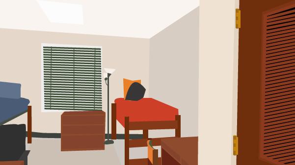 Sick of looking at four walls? Here are five reasons to leave your dorm this weekend. <br> Illustration by Kat Owens