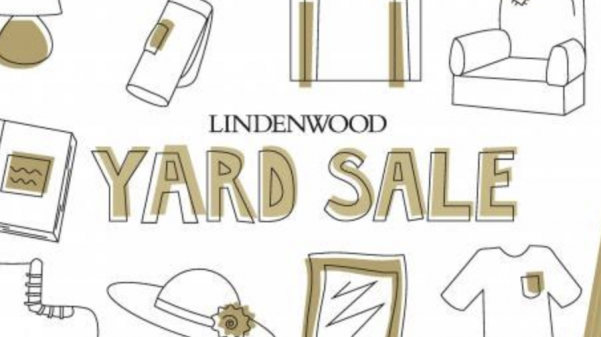 The 2nd annual yard sale will take place May 4 from 9 a.m. until 1 p.m. in the Scheidegger parking lot. Graphic from Residential Life.