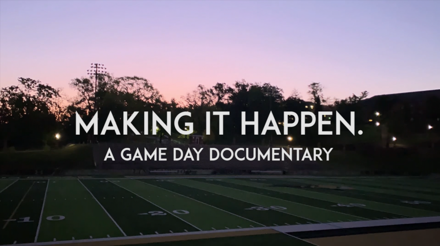 The+behind+the+scenes+of+how+game+day+at+Harlen+C.+Hunter+stadium+is+made.+