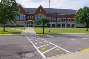 The Hyland Arena.  Lindenwood will switch to online classes until March 30 because of the Coronavirus.   Stock photo by Kat Owens.  