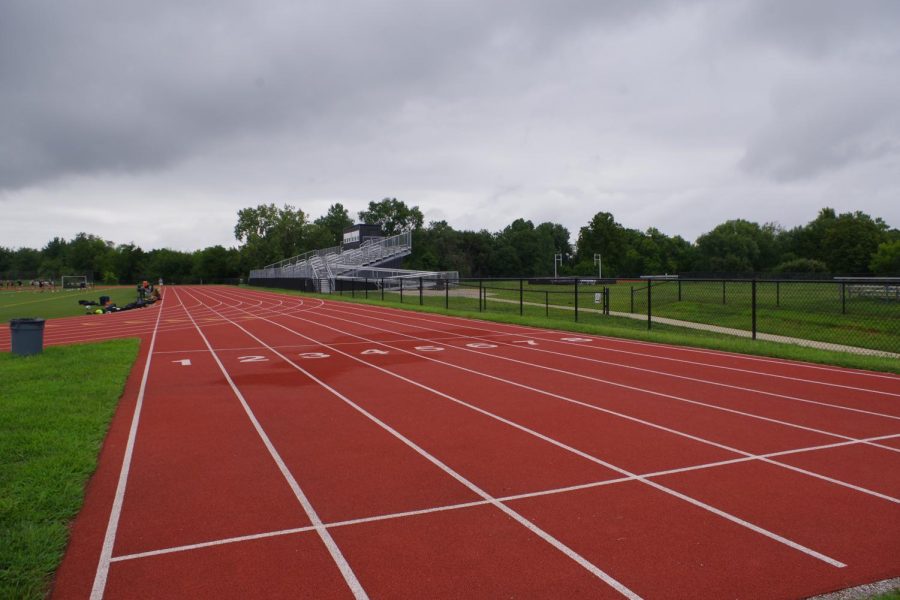 The outdoor track on Lindenwood's campus.  <br> File Photo by Kat Owens