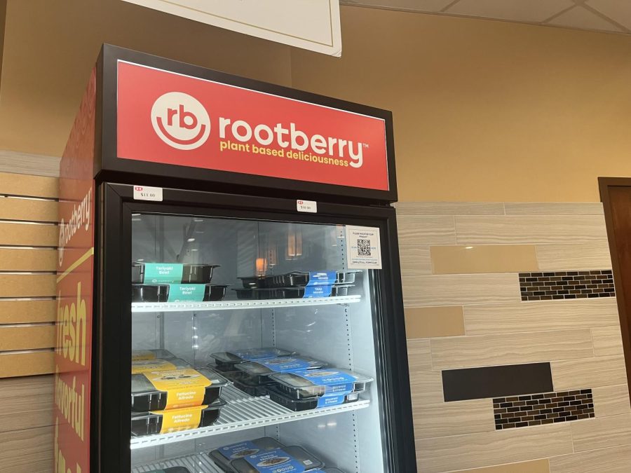 The Lion’s Pride Market now offers sushi for students to purchase in the Rootberry food case. Sushi is prepared daily and is able to be purchased with meal plans or dining dollars.