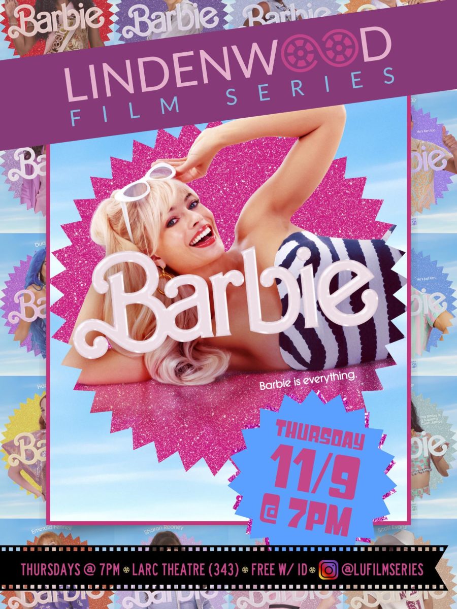 The Barbie movie will be screening in the LARC Theater on Nov. 9 at 7 p.m.