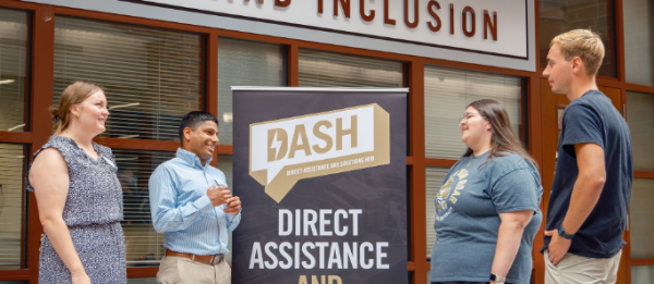 DASH is located in room 015 on the lower floor of the Spellmann Center and will be open Friday, March 22 from 9 a.m. to 3 p.m.