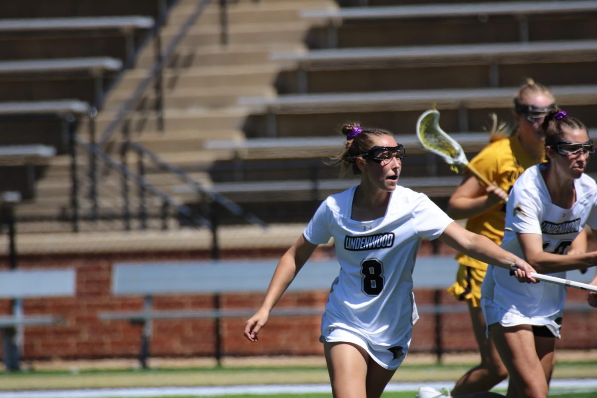 Kiley Davis runs down field in a game against Kennesaw State University.