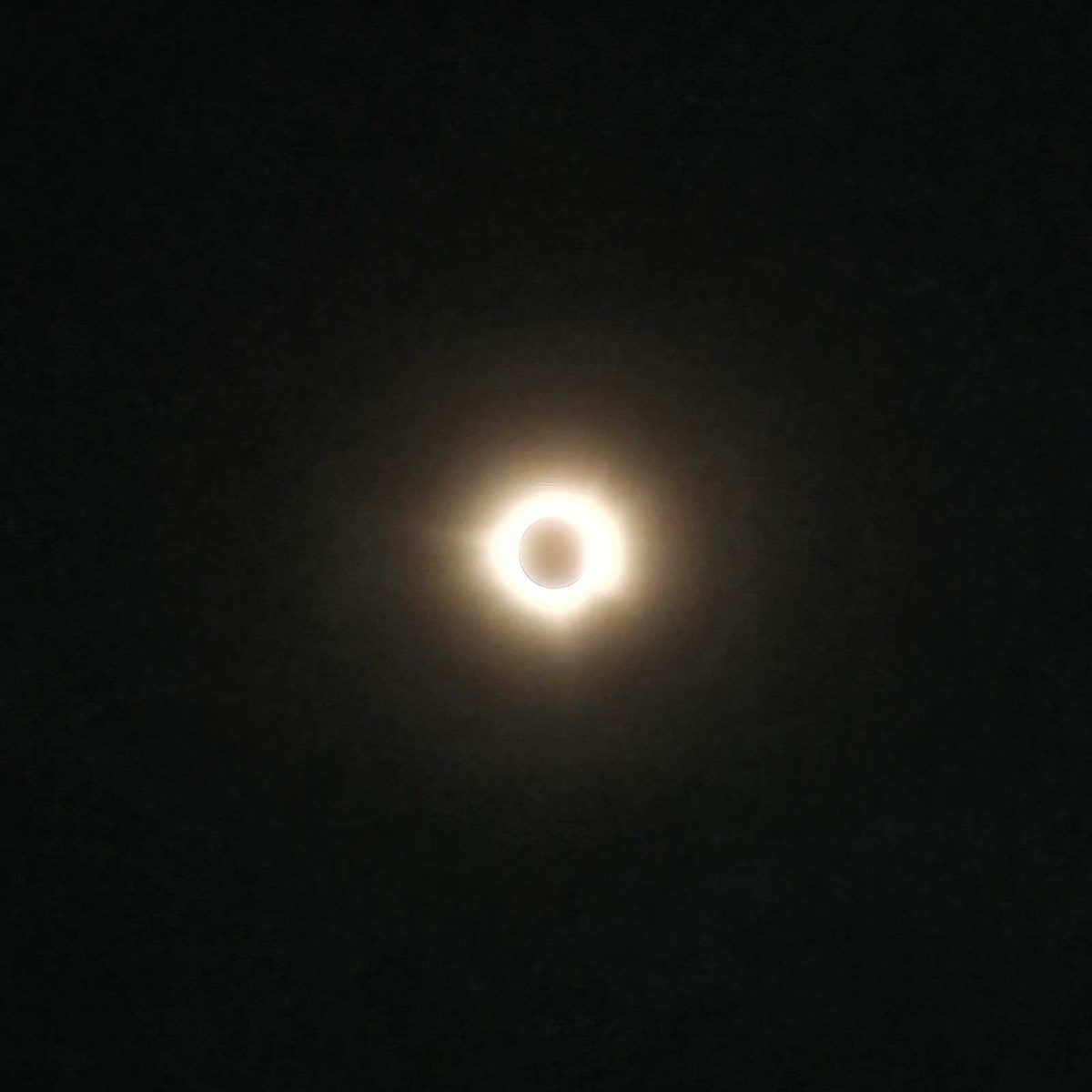 The Solar Eclipse at 1:50 p.m. in Clarkson, AR