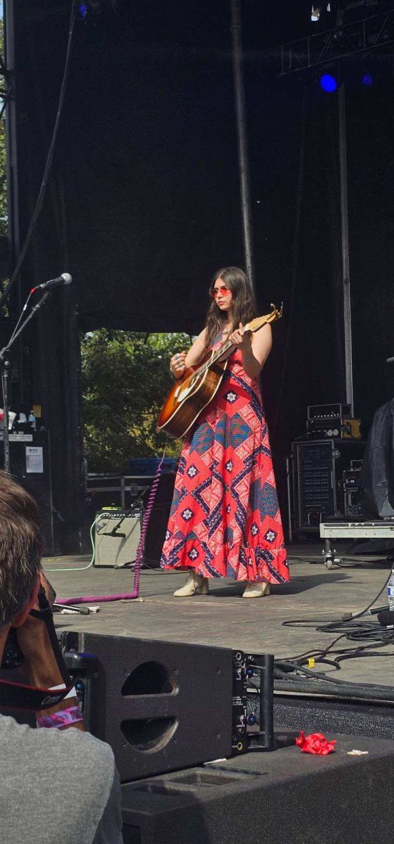 Pearl Charles on the Lindenwood Stage at Evolution Festival